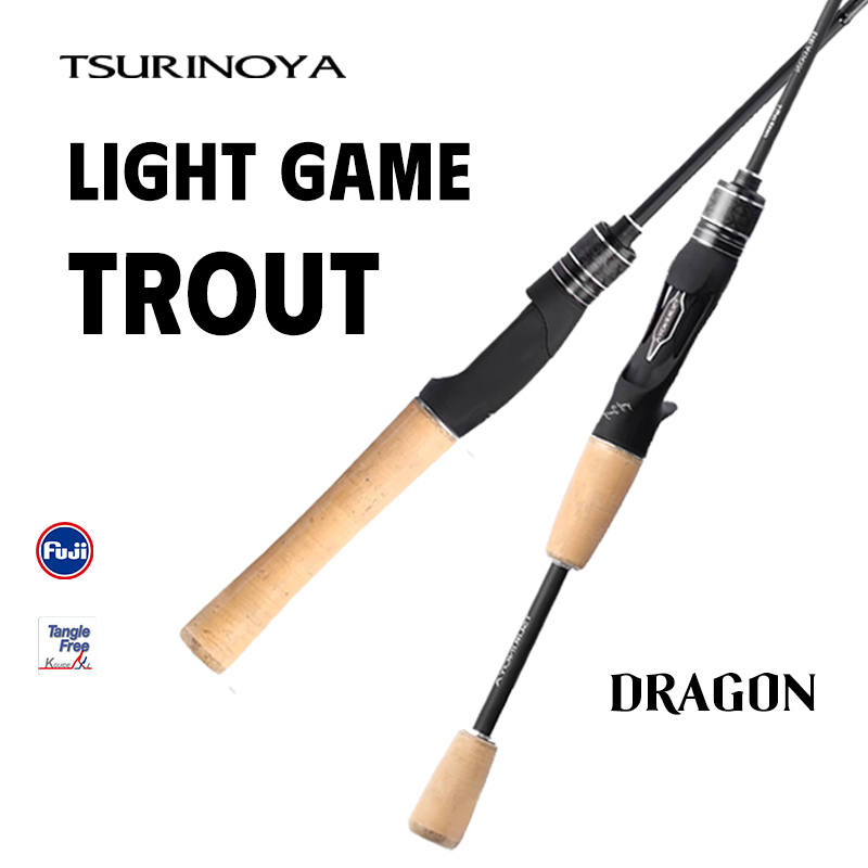 Kastking Reel Zephyr - Caña de pescar TSURINOYA Light Trout