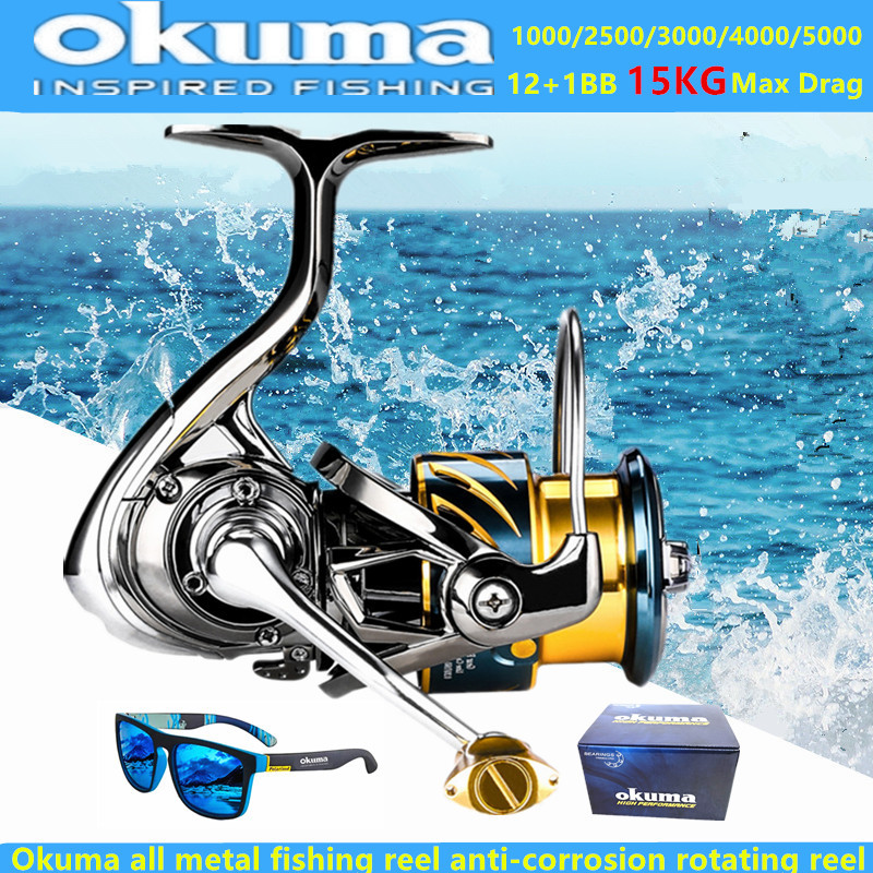 Carrete de Pesca Okuma Totalme - Daiwa Reel Bg reseña y precio