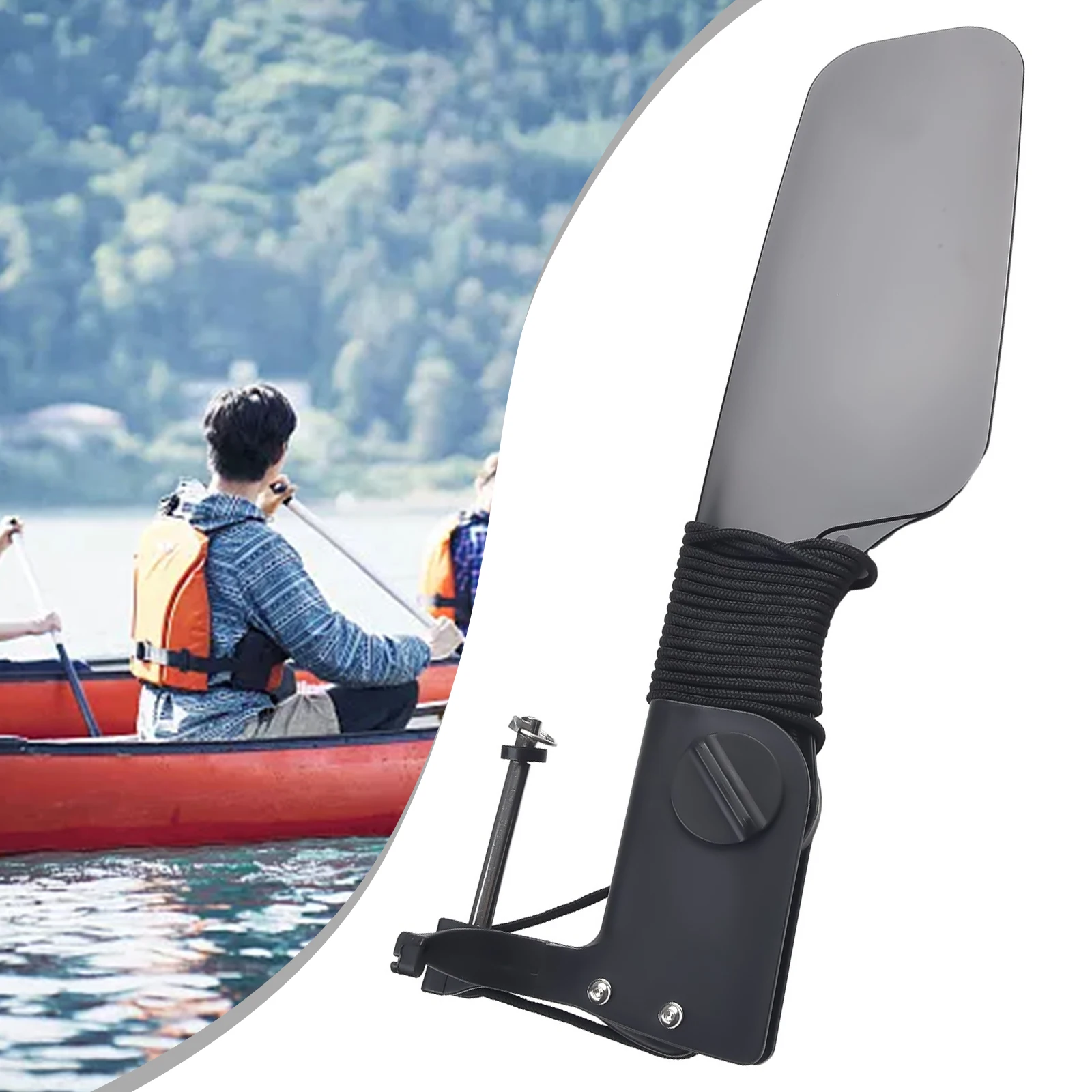 Timón de cola grande para Kaya - Fishing Kayak Cart reseña y precio